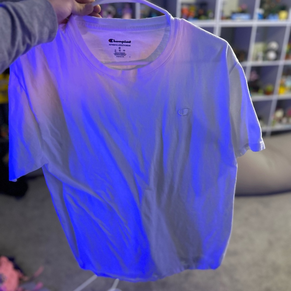 Champion White Medium T-Shirt